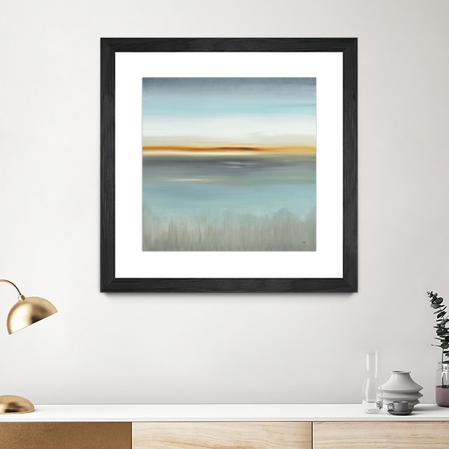 Dreamland III by Lisa Ridgers on GIANT ART - orange abstract