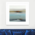 Calm Days II by Lisa Ridgers on GIANT ART - grey abstract