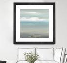 A Day By The Water by Lisa Ridgers on GIANT ART - grey abstract