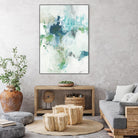 Splash II by Lisa Ridgers on GIANT ART - blue abstract