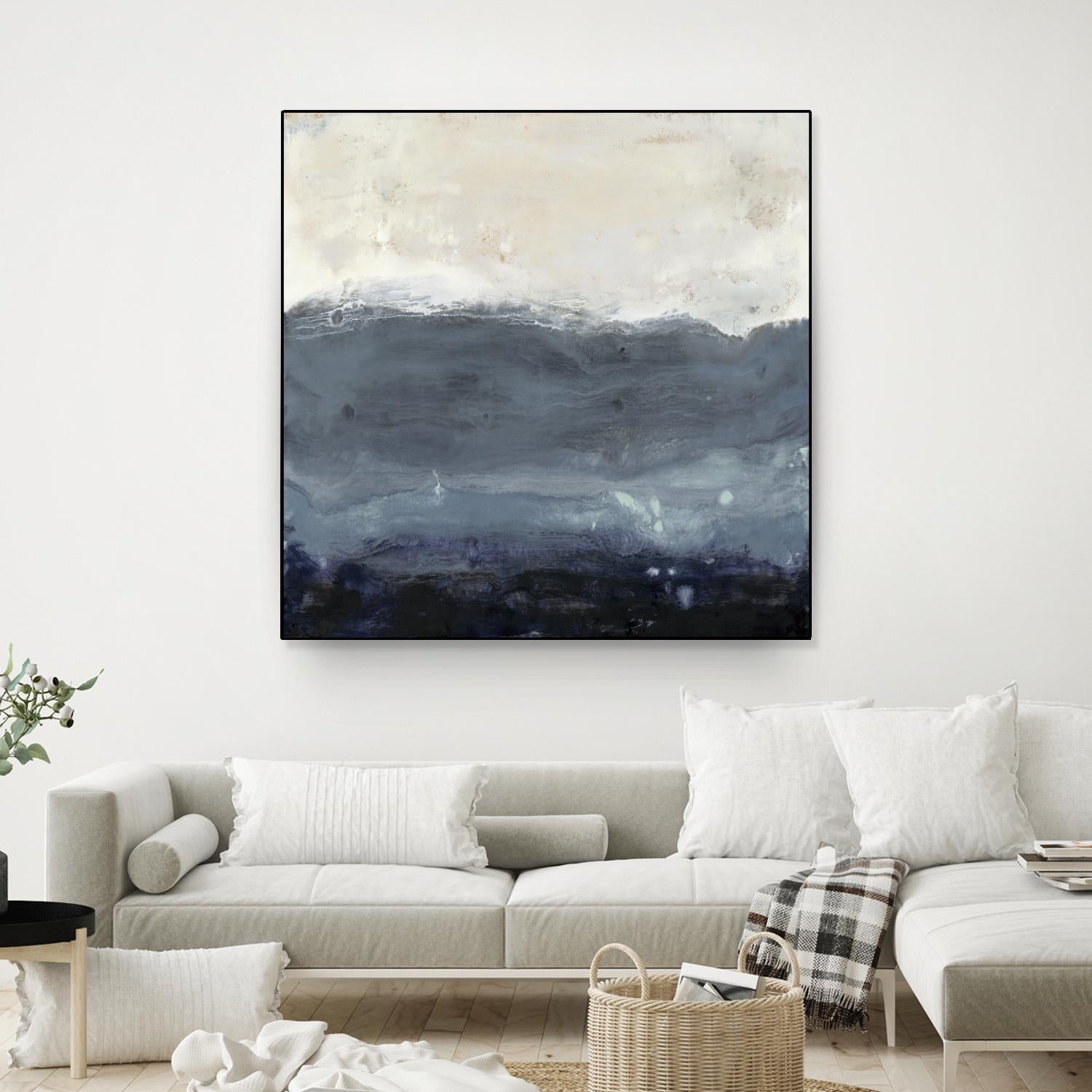 The Storm by Laura VanHorne on GIANT ART - white abstract