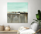 The Hood by Laura Van Horne on GIANT ART - blues abstracted landscapes