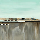 The Hood by Laura Van Horne on GIANT ART - blues abstracted landscapes