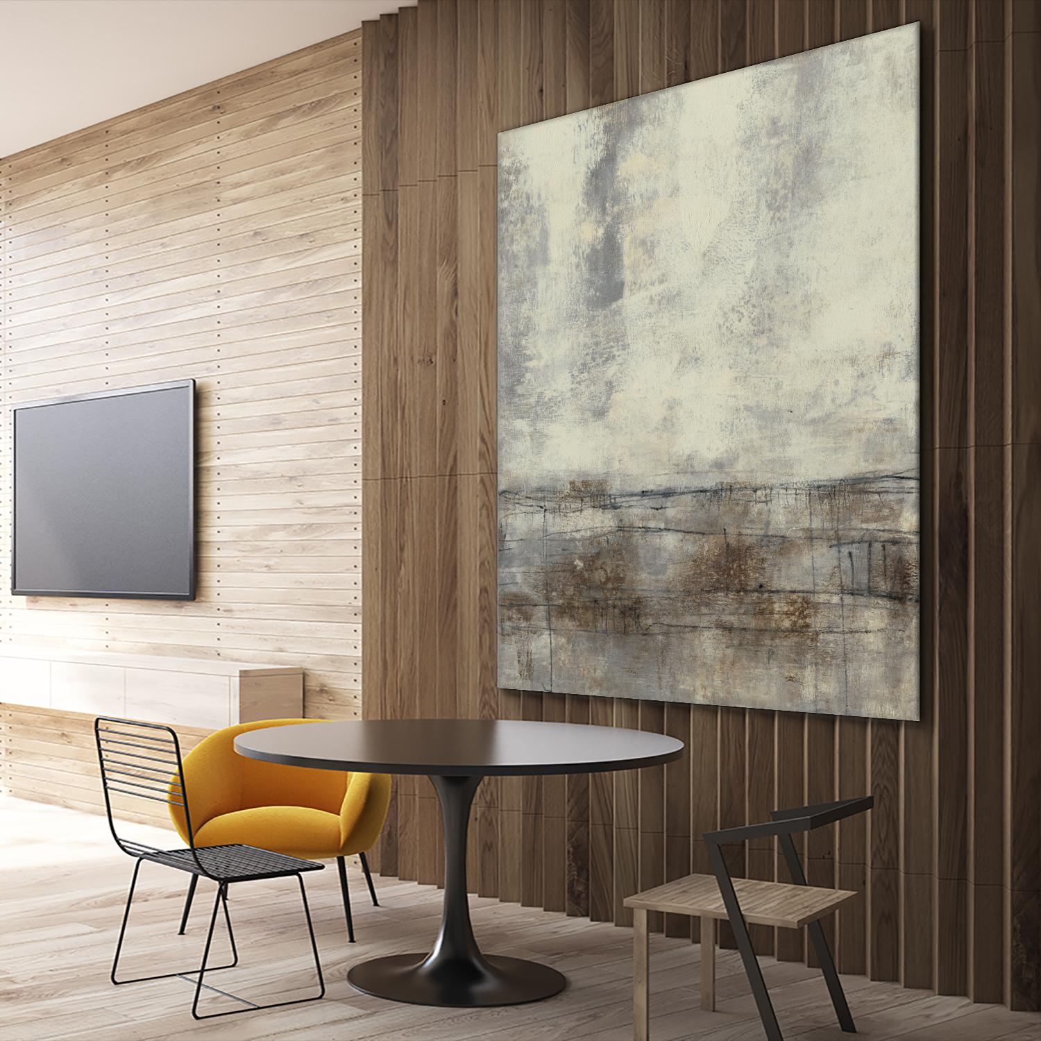 Neutral Plane II by Jennifer Goldberger on GIANT ART - brown abstract