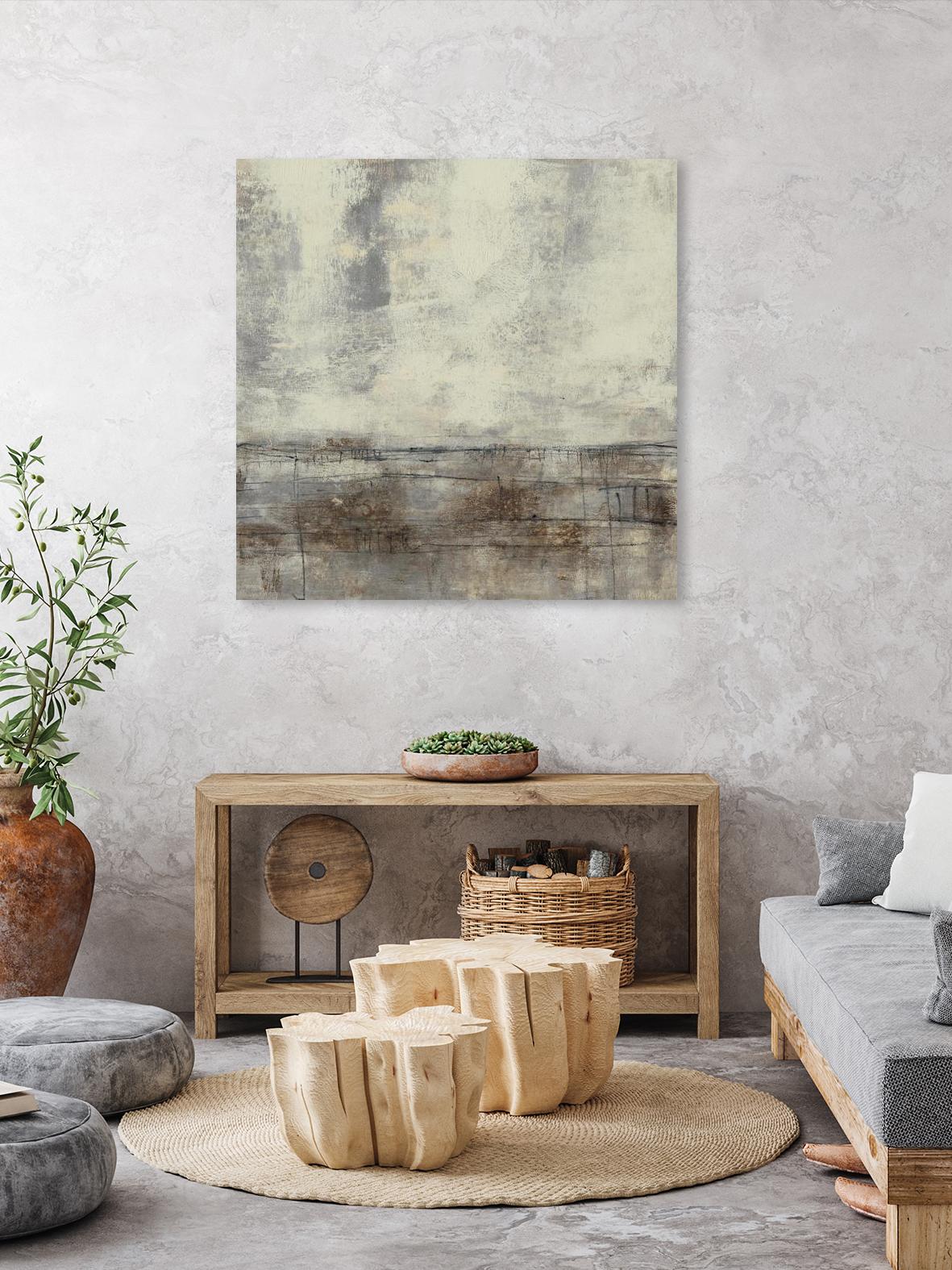 Neutral Plane II by Jennifer Goldberger on GIANT ART - brown abstract