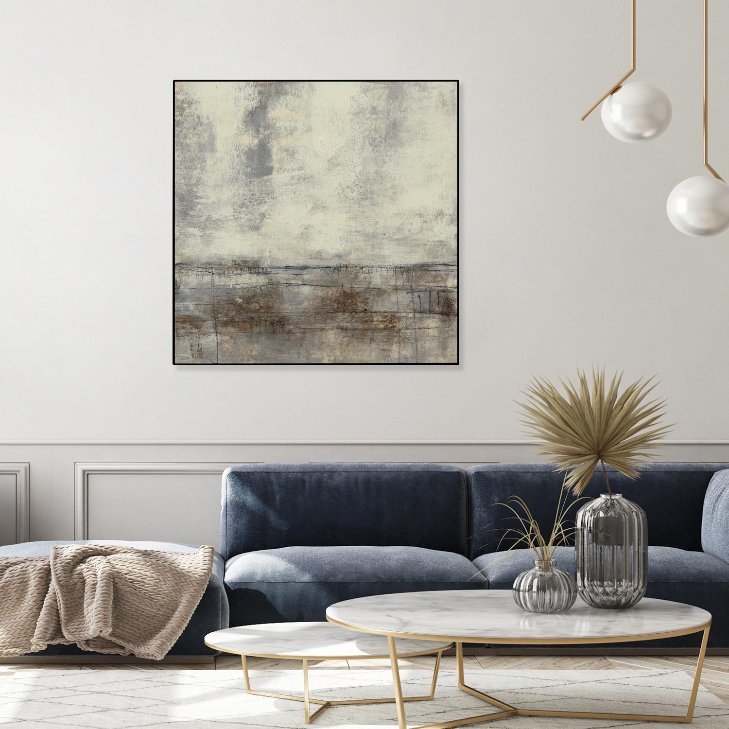 Neutral Plane II by Jennifer Goldberger on GIANT ART - brown abstract