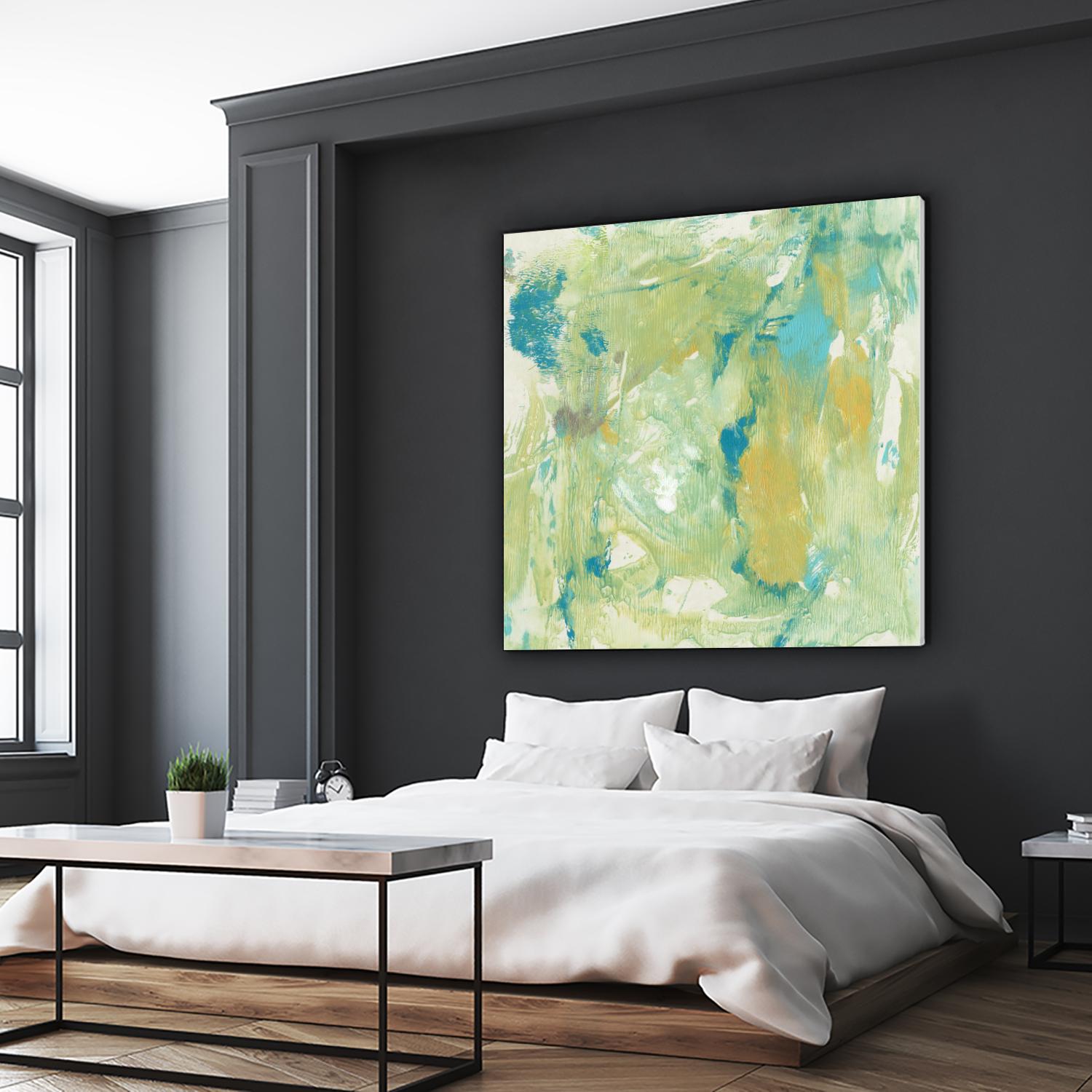 World Wind II by Tim OToole on GIANT ART - green abstract