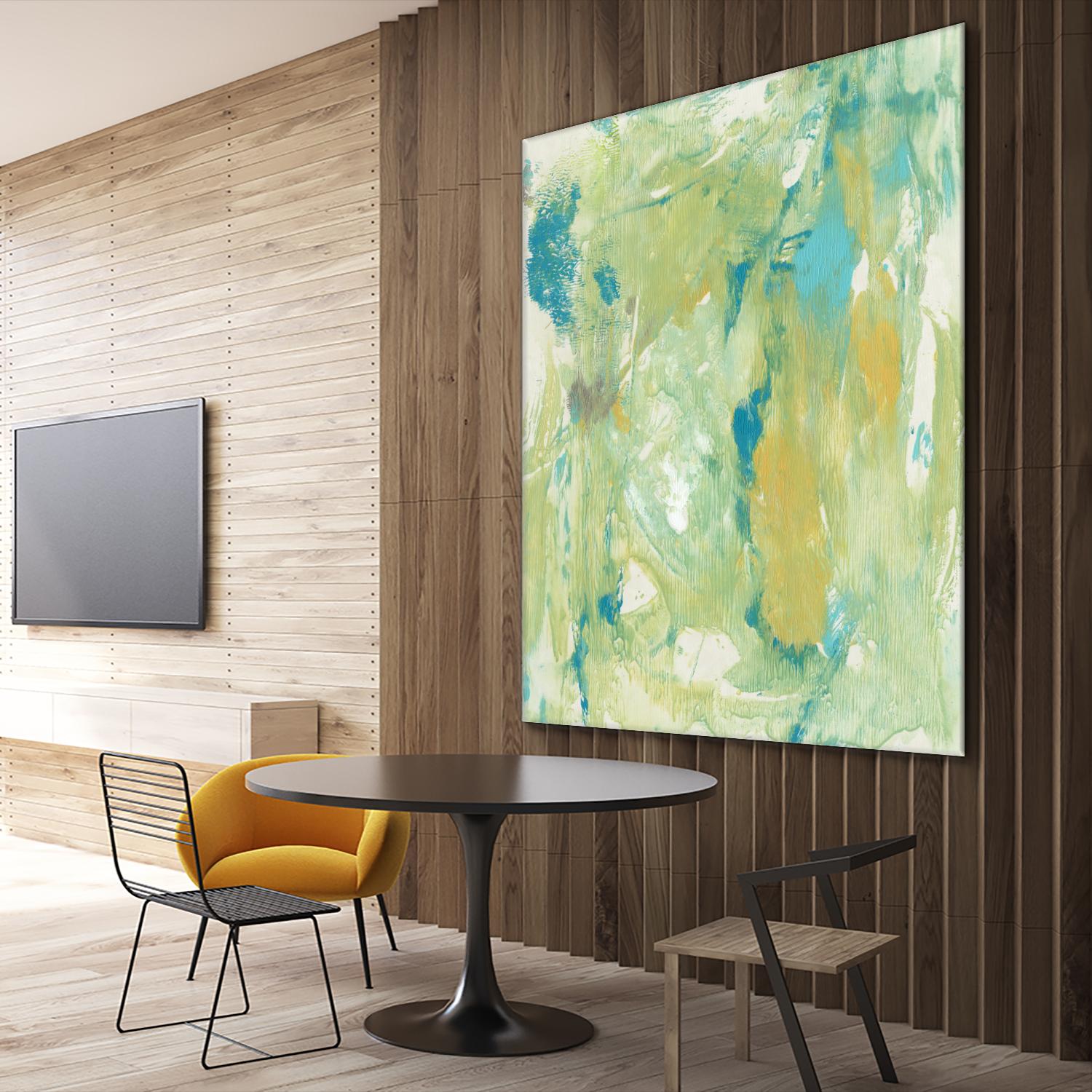 World Wind II by Tim OToole on GIANT ART - green abstract