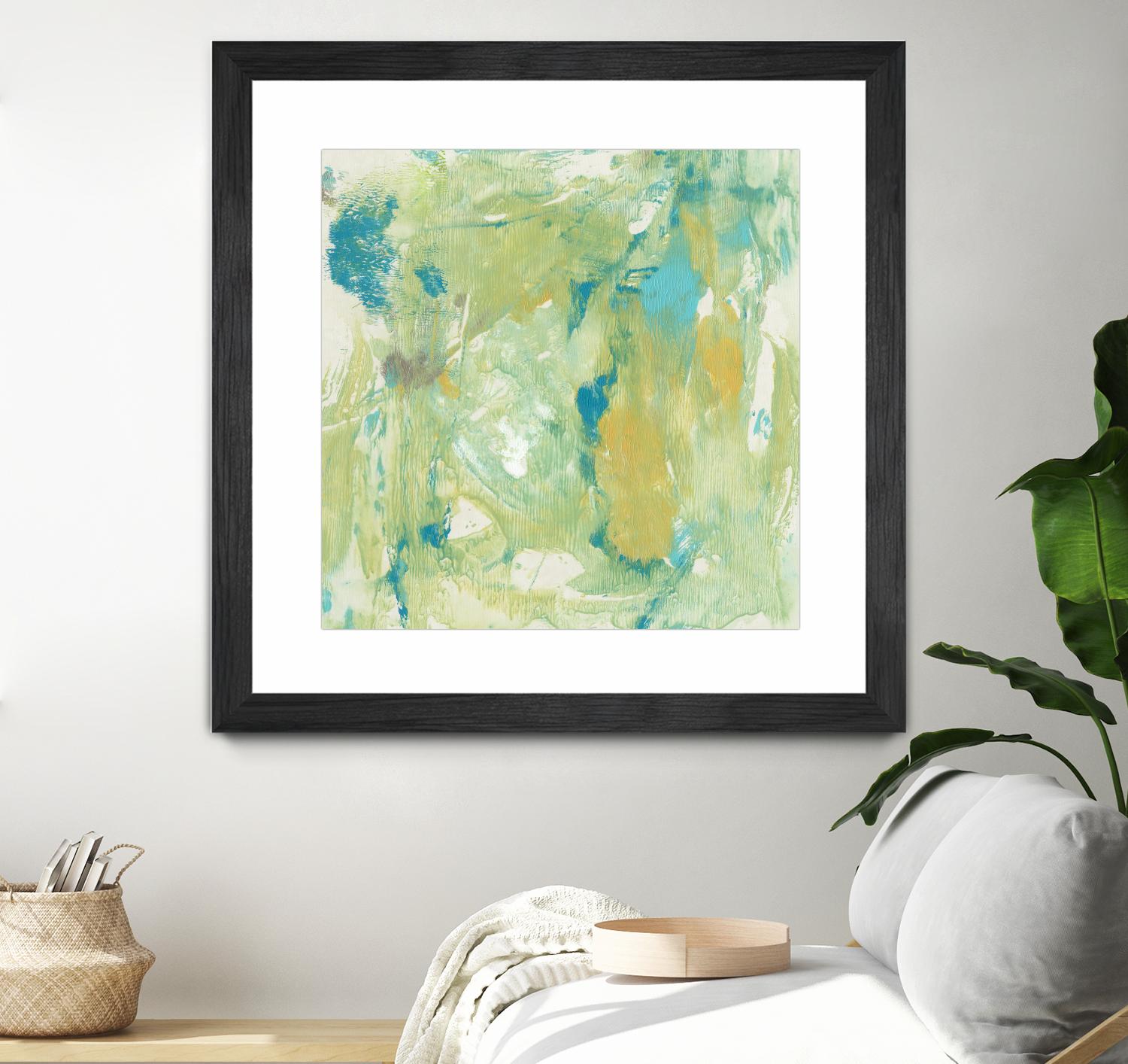 World Wind II by Tim OToole on GIANT ART - green abstract