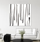 Monochrome Gestures IX by June Erica Vess on GIANT ART - black abstract