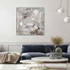 Neutral Jostle II by Tim OToole on GIANT ART - brown abstract