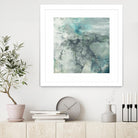Sea Lace I by Jennifer Goldberger on GIANT ART - blue abstract