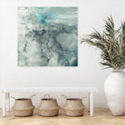 Sea Lace I by Jennifer Goldberger on GIANT ART - blue abstract