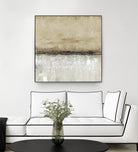 Blue Line I by Tim OToole on GIANT ART - brown abstract