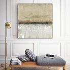 Blue Line I by Tim OToole on GIANT ART - brown abstract