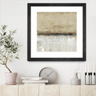 Blue Line I by Tim OToole on GIANT ART - brown abstract