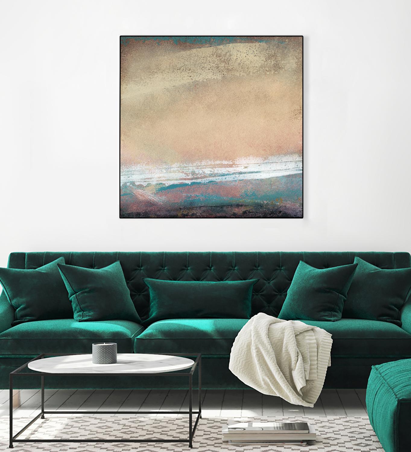 Origin Abstract III by Sharon Gordon on GIANT ART - brown abstract
