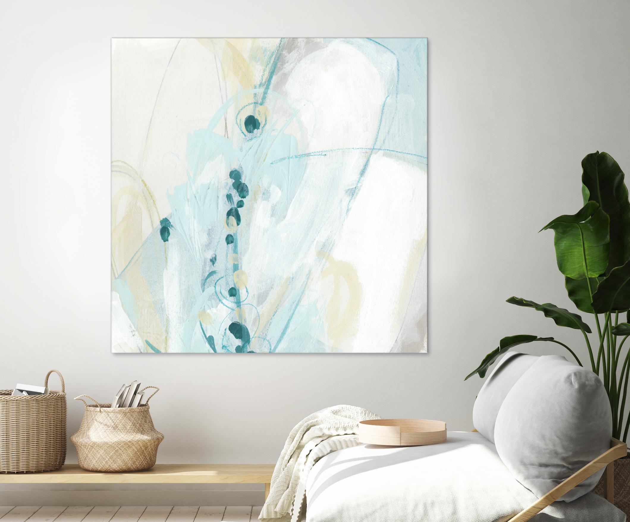 Sea Story IV by June Erica Vess on GIANT ART - blue abstract