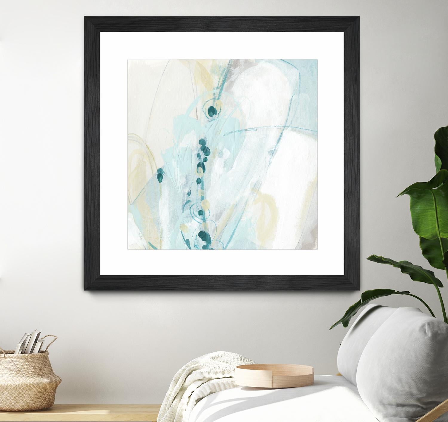 Sea Story IV by June Erica Vess on GIANT ART - blue abstract