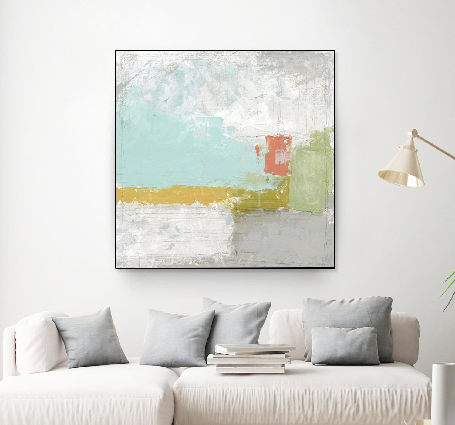 Coastal Quadrant II by June Erica Vess on GIANT ART - abstract