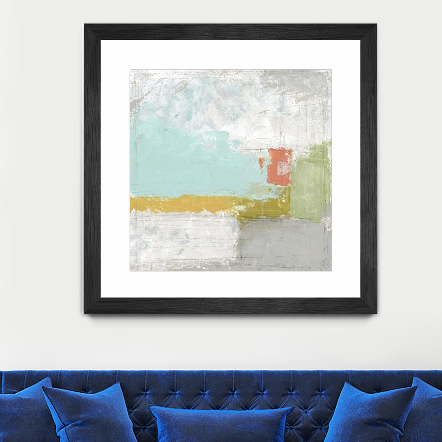 Coastal Quadrant II by June Erica Vess on GIANT ART - abstract