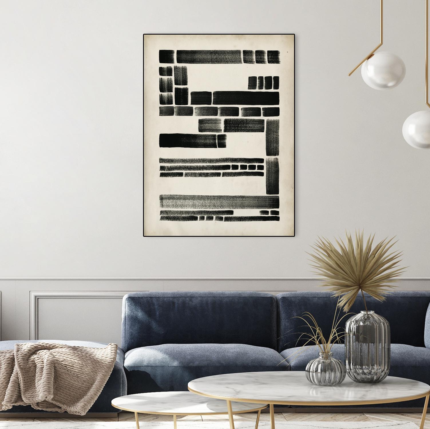 Antique Dash I by Grace Popp on GIANT ART - abstract