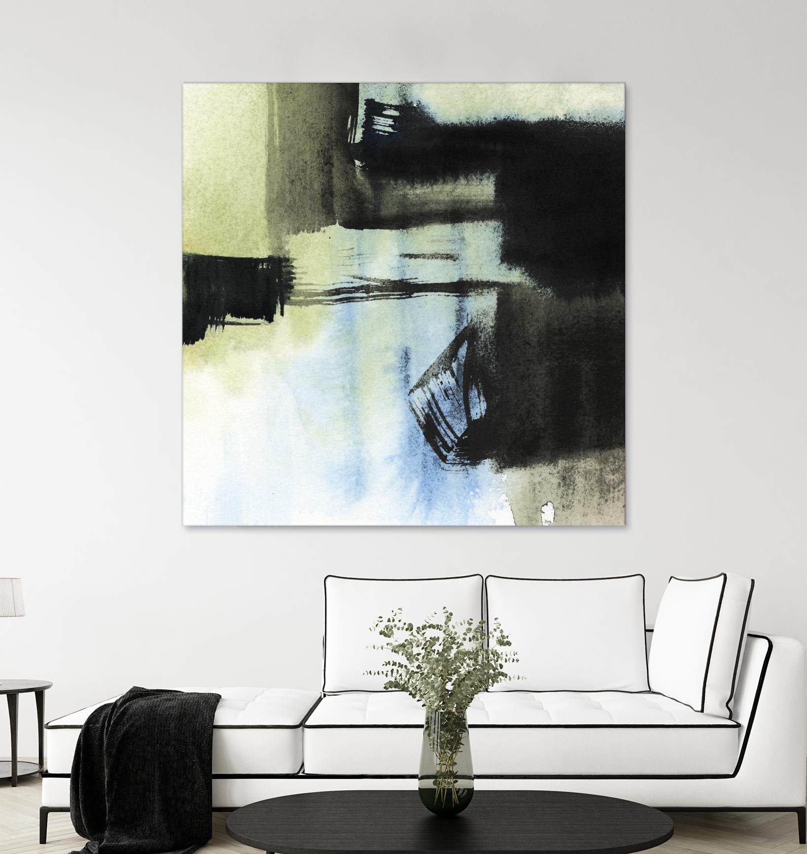 Obscured Plane I by Jennifer Goldberger on GIANT ART - abstract