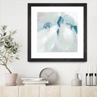 Trace Echo II by June Erica Vess on GIANT ART - blue abstract