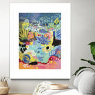Whimsical Pond III by Karen Fields on GIANT ART - abstract