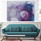 Ice Crystals III by Joyce Combs on GIANT ART - pink abstract