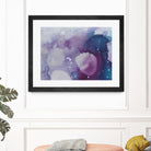 Ice Crystals III by Joyce Combs on GIANT ART - pink abstract