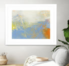 Blue Lux II by Sue Jachimiec on GIANT ART - blue abstract