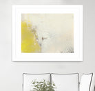 Yellow Lux I by Sue Jachimiec on GIANT ART - yellow abstract