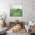Twink by Sue Jachimiec on GIANT ART - green abstract