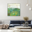 Twink by Sue Jachimiec on GIANT ART - green abstract