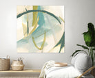 Vertigo Note I by June Erica Vess on GIANT ART - green abstract