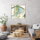 Vertigo Note I by June Erica Vess on GIANT ART - green abstract