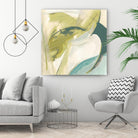 Vertigo Note II by June Erica Vess on GIANT ART - green abstract