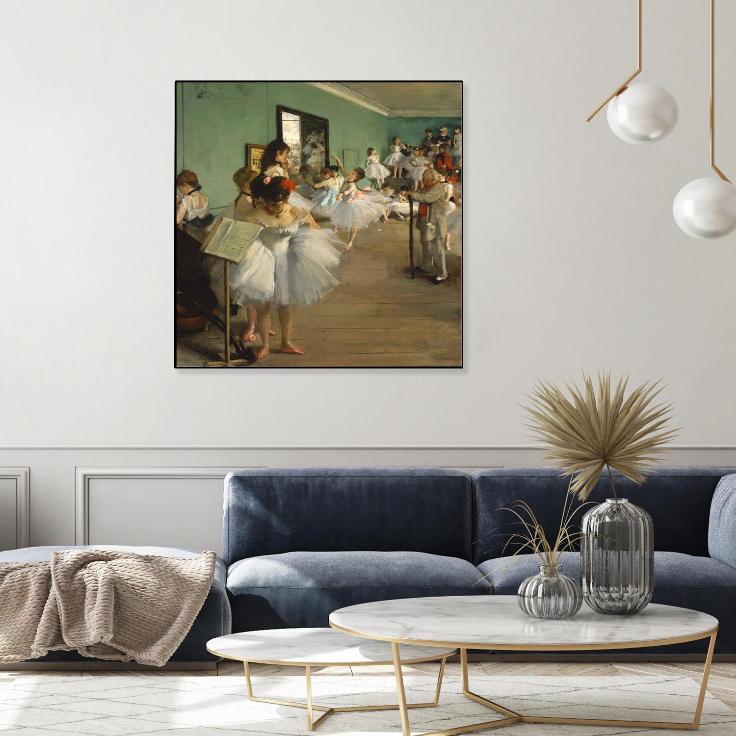 The Dance Class by Edgar Degas on GIANT ART - brown fashion