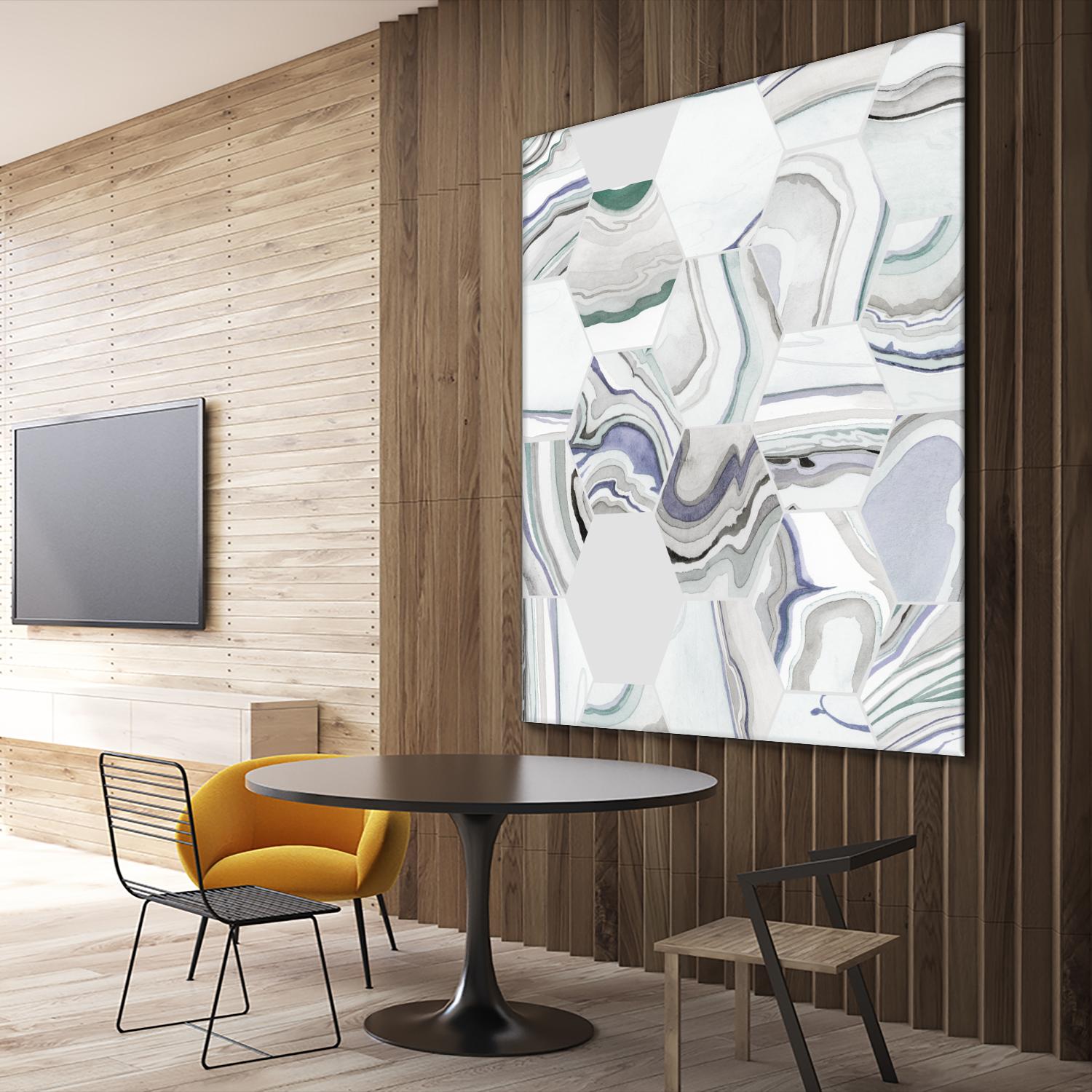 Tranquil Tide I by Grace Popp on GIANT ART - pink abstract