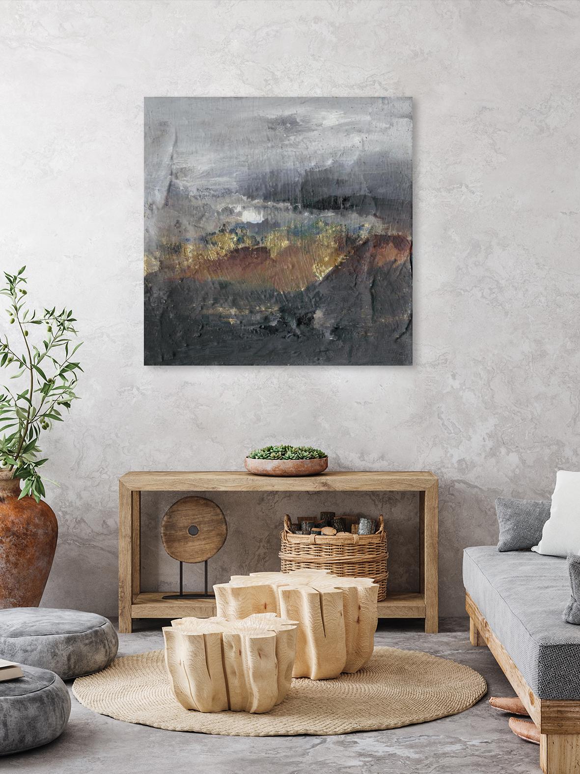 Mountains in the Mist I by Joyce Combs on GIANT ART - abstract