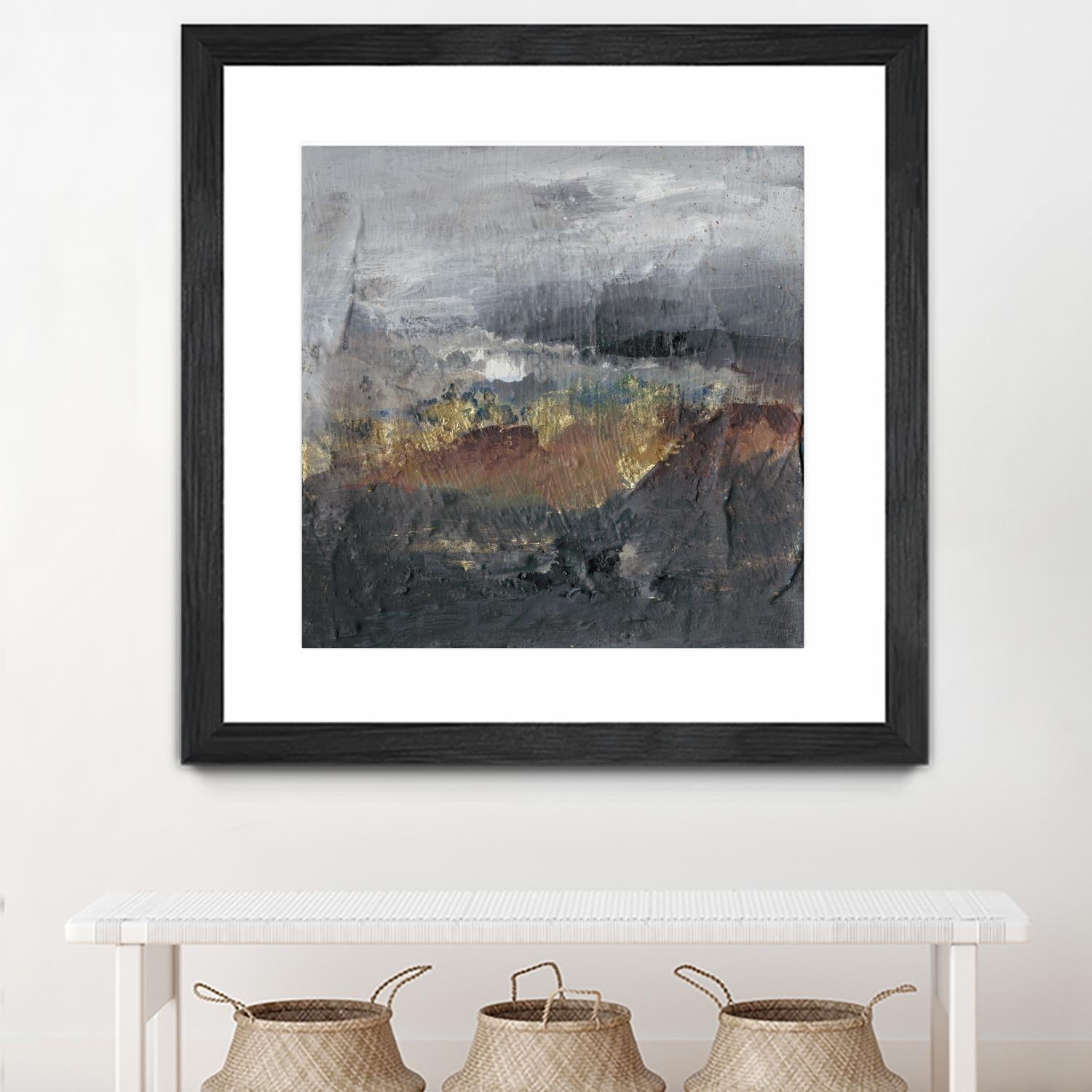 Mountains in the Mist I by Joyce Combs on GIANT ART - abstract
