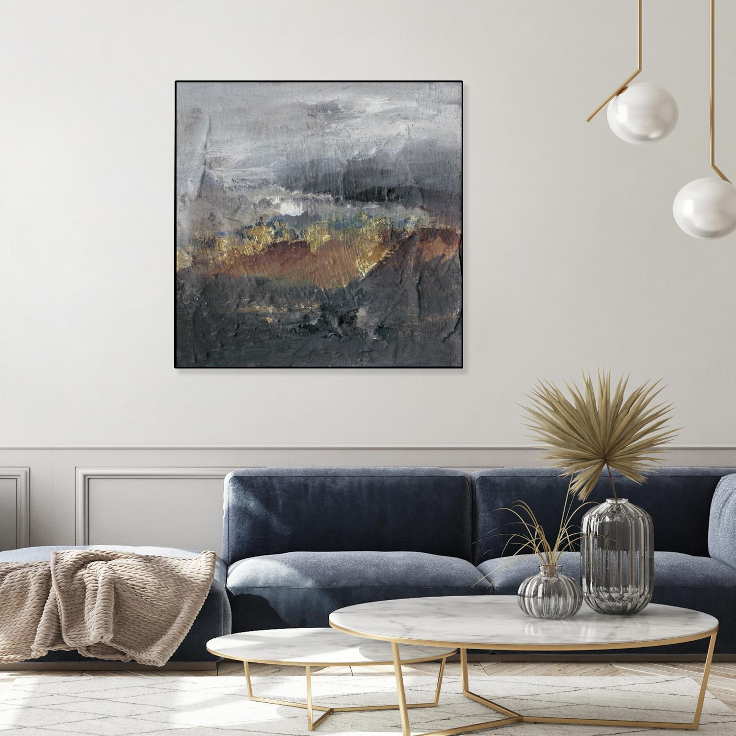 Mountains in the Mist I by Joyce Combs on GIANT ART - abstract