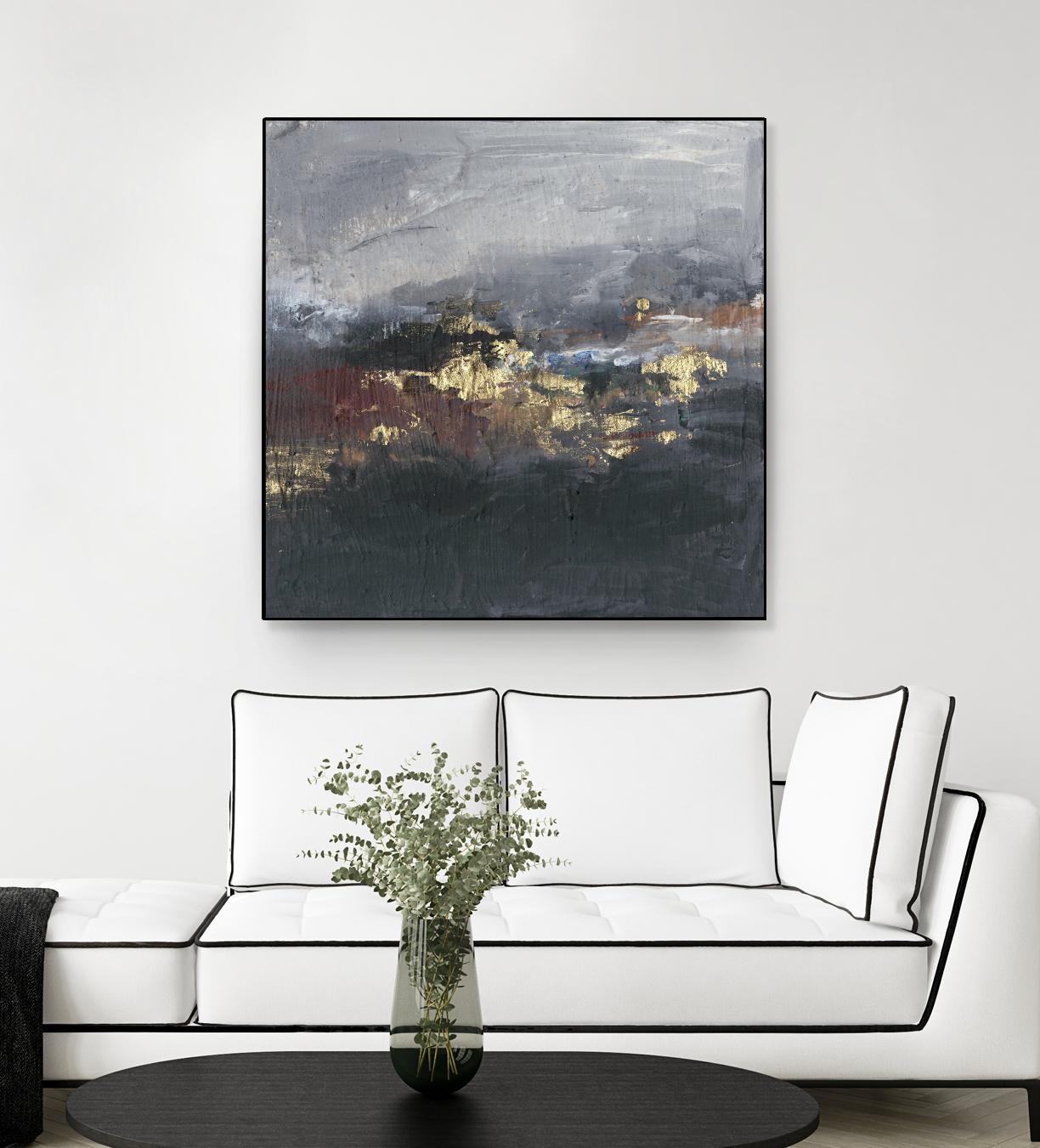 Mountains in the Mist II by Joyce Combs on GIANT ART - abstract