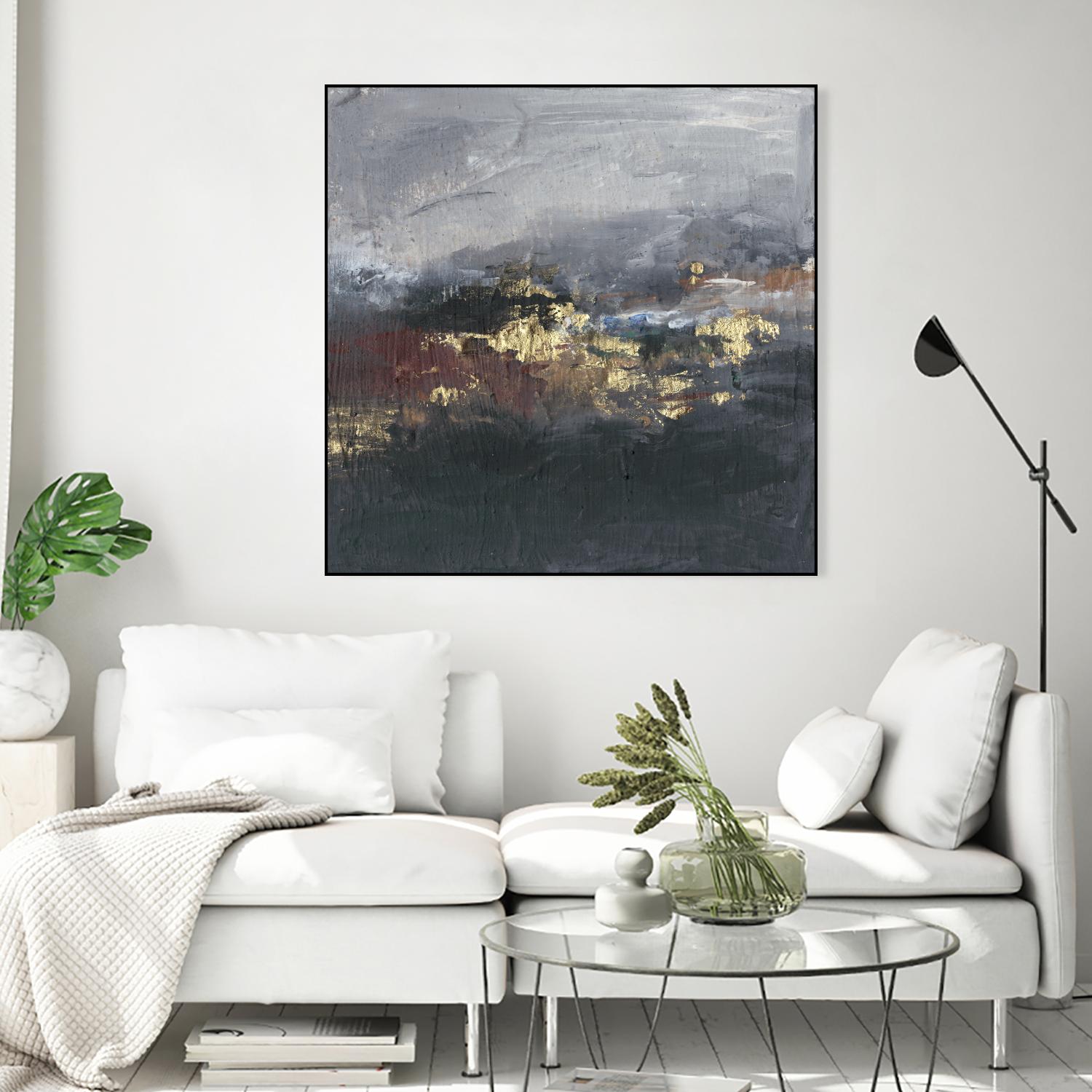 Mountains in the Mist II by Joyce Combs on GIANT ART - abstract