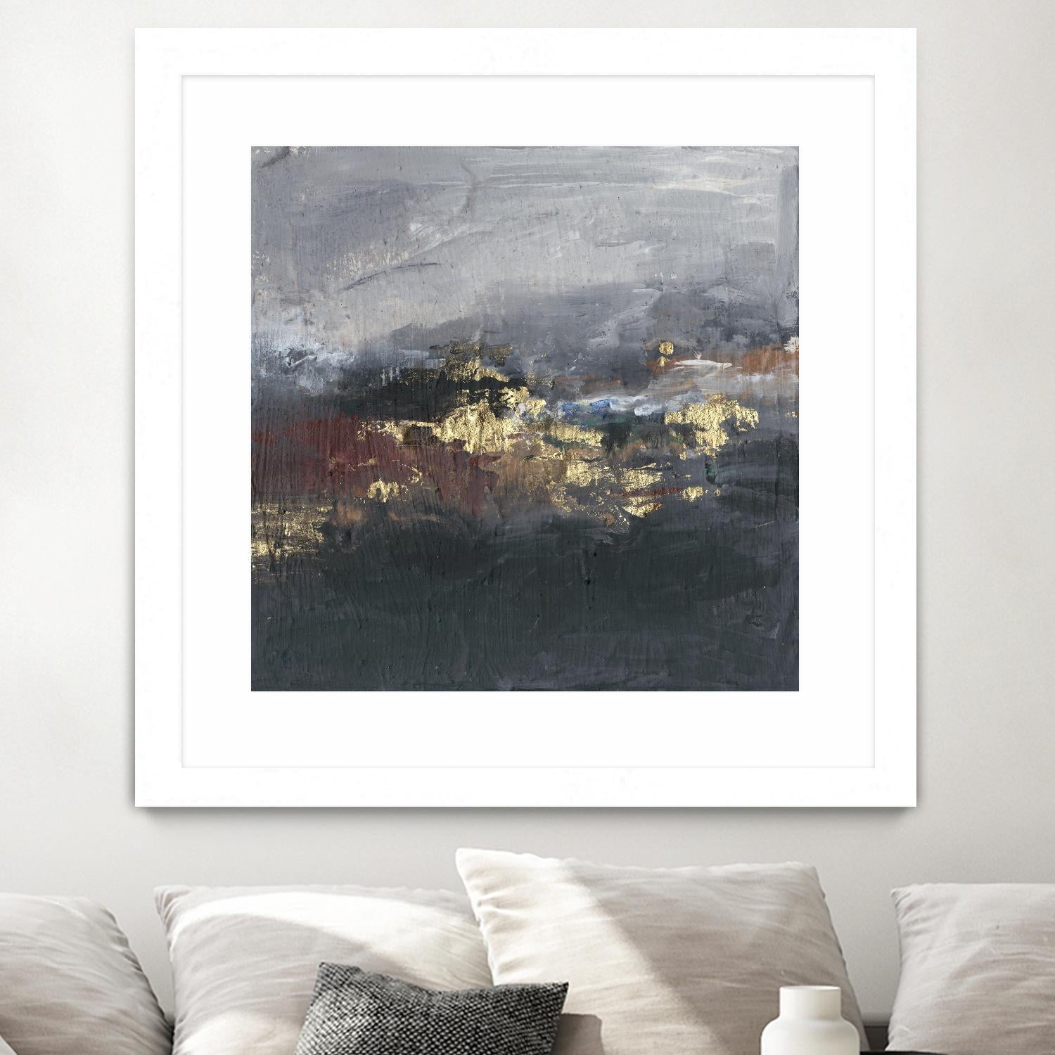 Mountains in the Mist II by Joyce Combs on GIANT ART - abstract