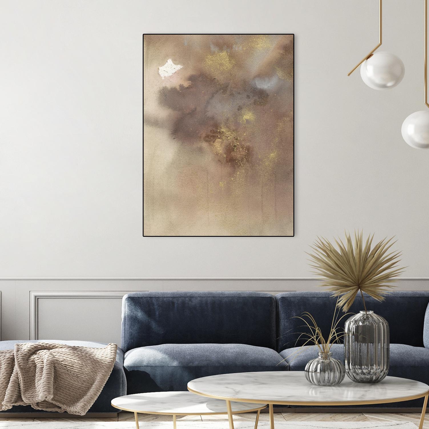 Skyward Dreams I by Joyce Combs on GIANT ART - brown abstract