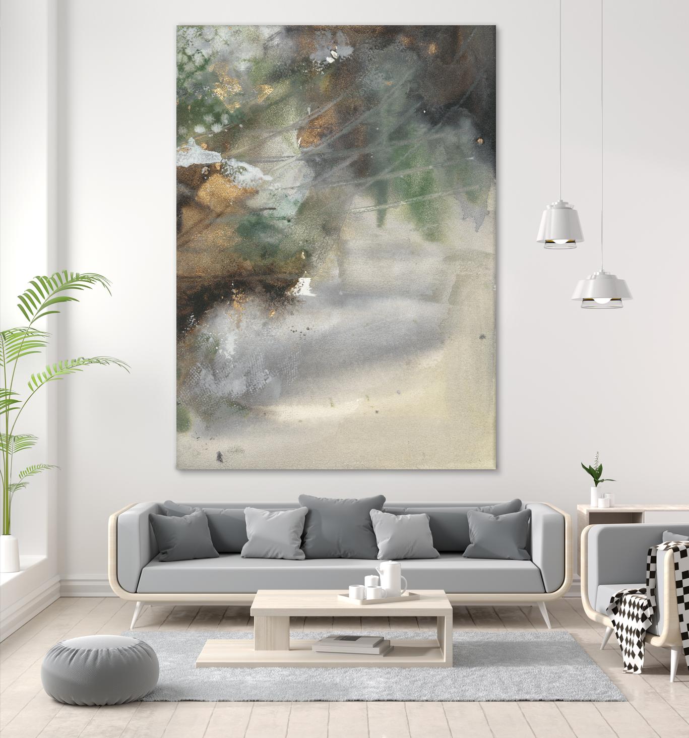 Canyon Seasons I by Joyce Combs on GIANT ART - brown abstract