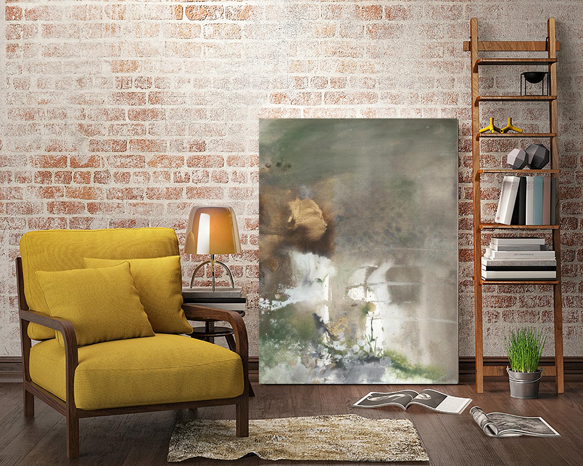 Canyon Seasons II by Joyce Combs on GIANT ART - brown abstract