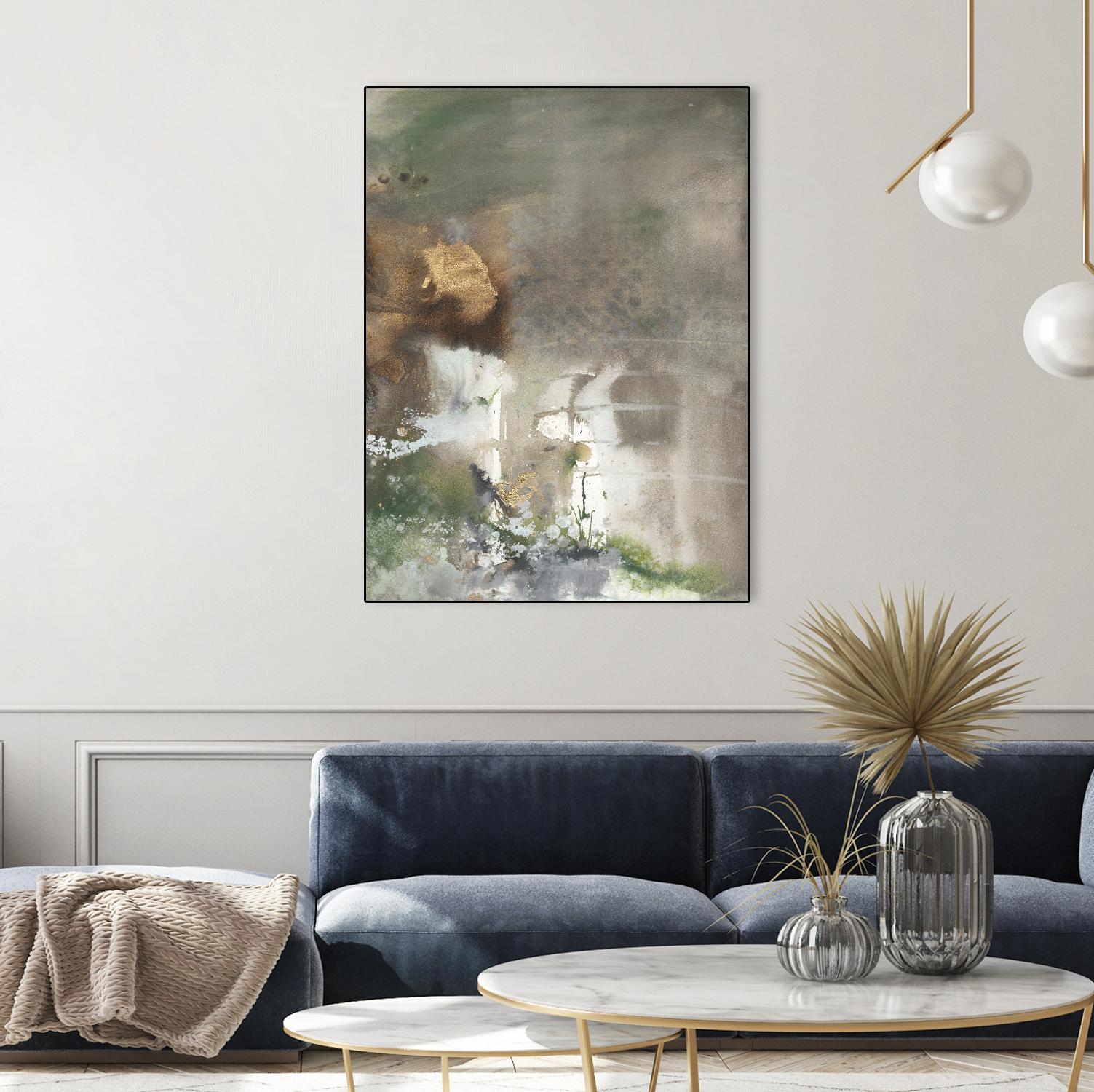 Canyon Seasons II by Joyce Combs on GIANT ART - brown abstract